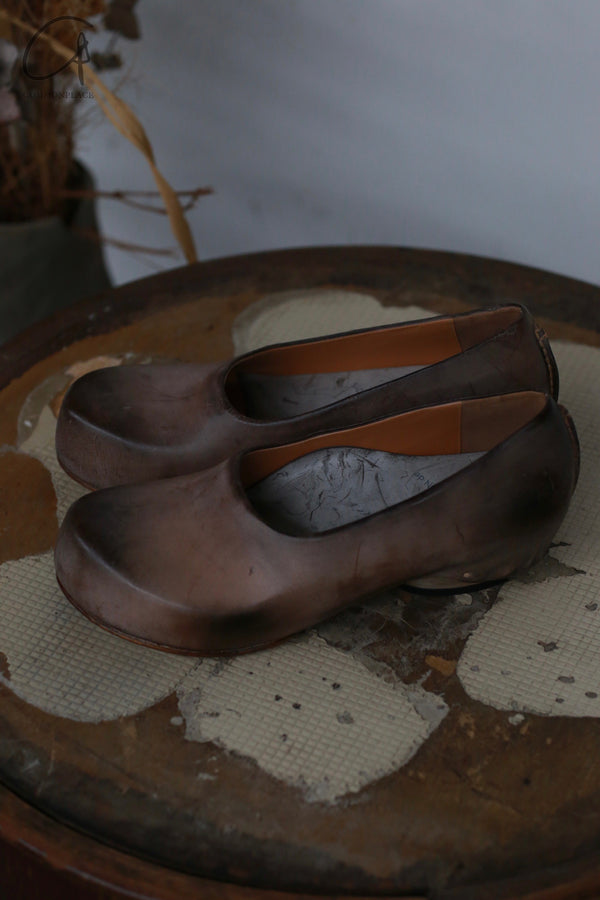 DOYS Turin Handmade Clogs DS-TC0104-JIAOBAI Burnt White PD2